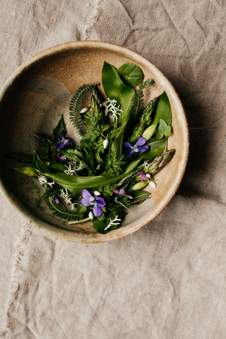 Garden Herbs and Asparagus Salad Dressing