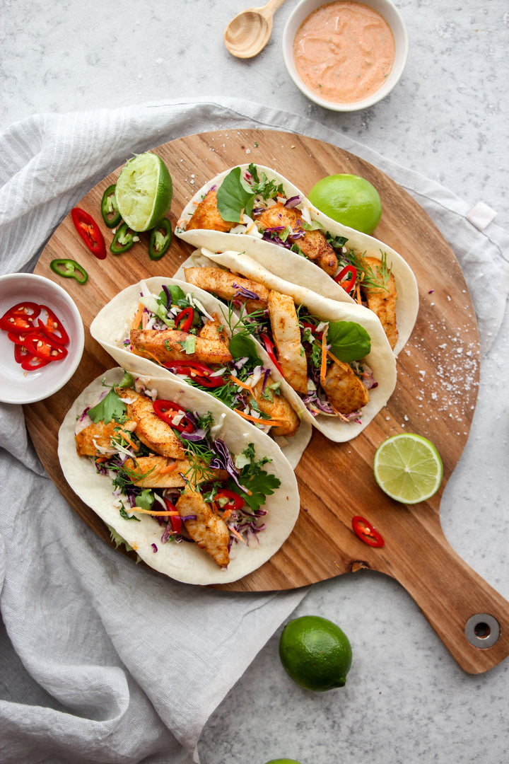 Spicy Fish Tacos