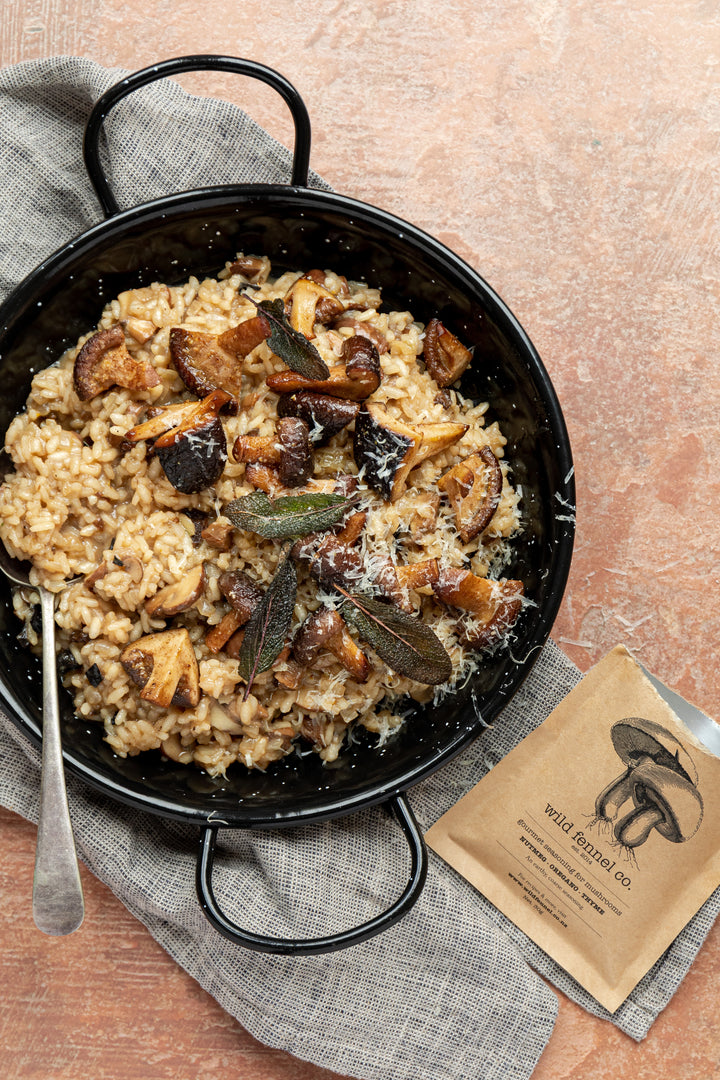 Creamy Dairy-Free Mushroom Risotto