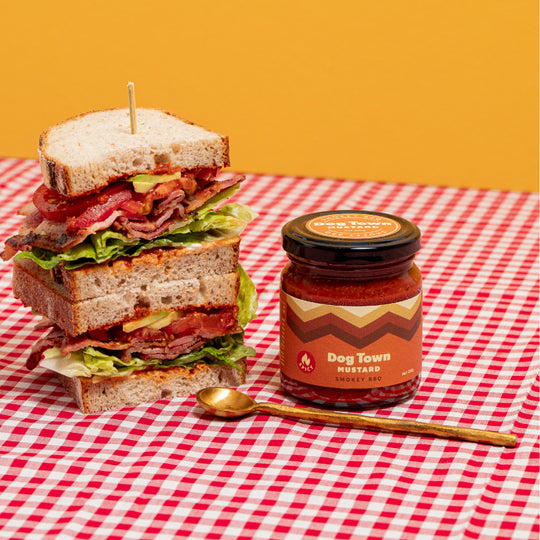 Dog Town Mustard Smokey BBQ